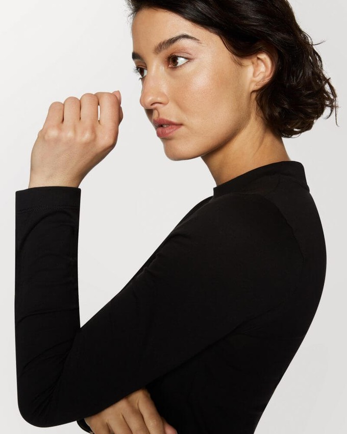 Signe Long-sleeved Shirt Black from Charlie Mary