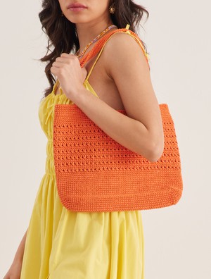 Paradise Orange Crochet Bag from Chillax