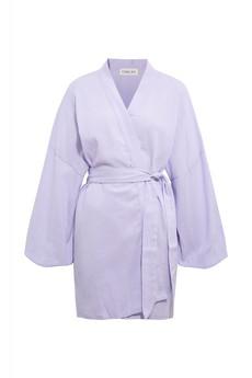 Alice Lilac Crinkle Gauze Kimono via Chillax