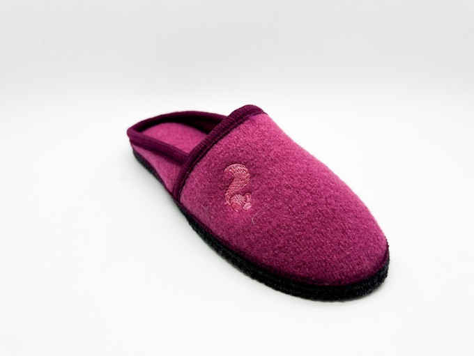 thies 1856 ® Mountain Wool Slipper 1 raspberry (W/M) from COILEX
