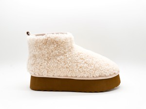 thies 1856 ® Platform Shearling Shorty Boots beige (W) from COILEX