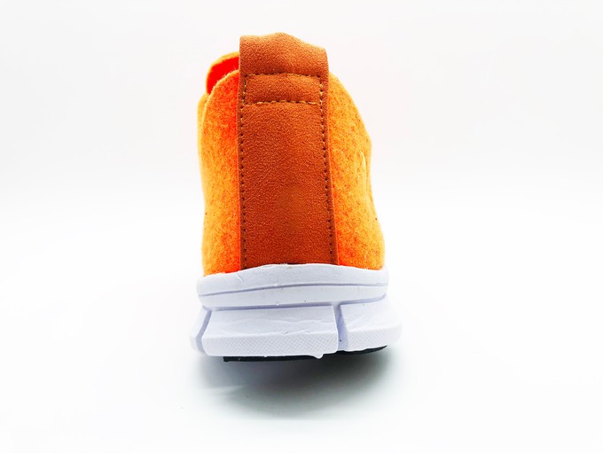 thies ® PET Sneaker neon orange | vegan aus recycelten Flaschen from COILEX