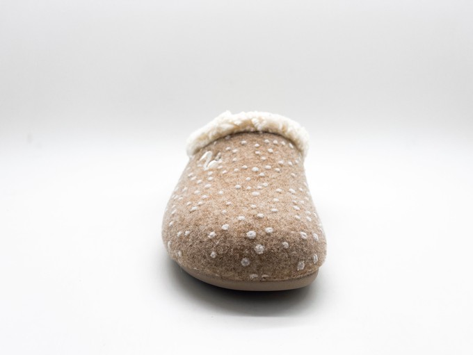 thies 1856 ® Eco Snow Cozy Slipper beige (W/X) from COILEX