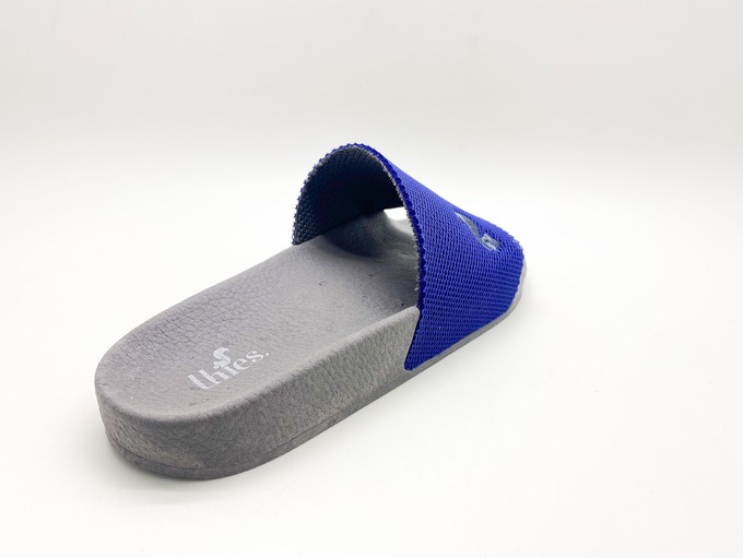 thies 1856 ® Eco Beach Slide vegan blue grey (W/M/X) from COILEX