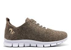 thies ® PET Sneaker beige marron | vegan aus recycelten Flaschen via COILEX