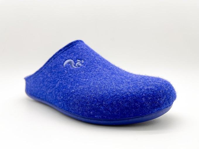 thies 1856 ® Recycled PET Slipper vegan cobalt (W/X) from COILEX