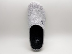 thies 1856 ® Recycled PET Slipper vegan stone grey (W/M/X) from COILEX