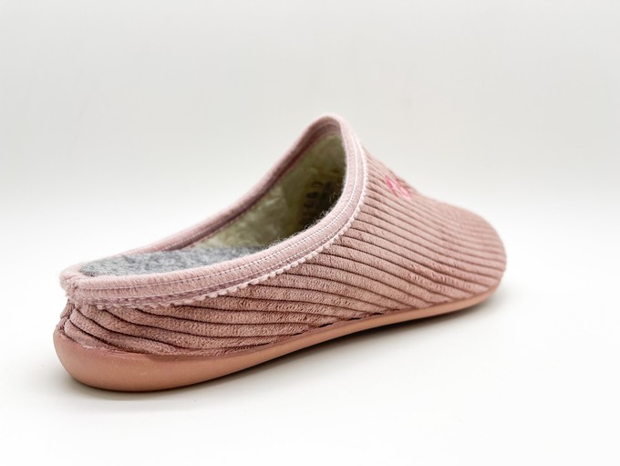 thies 1856 ® Eco Cord Slipper vegan rose (W/M) from COILEX