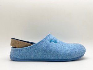 thies 1856 ® Recycled PET Slipper vegan light blue (W/X) from COILEX