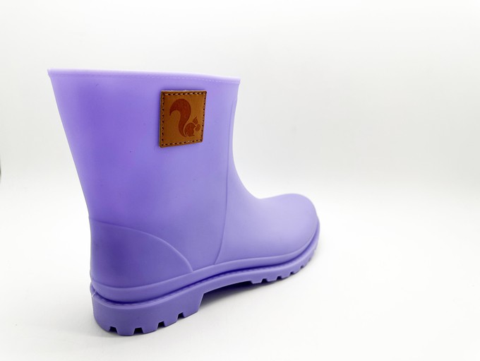 thies ® Bio Rainboot lavender vegan (W) | 100% waterproof biodegradable rainboots from COILEX