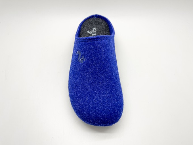 thies 1856 ® Recycled PET Slipper vegan cobalt (W/X) from COILEX