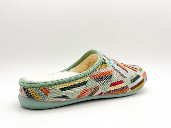 thies 1856 ® Motive Slipper vegan mint multi (W/M) from COILEX