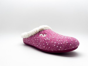 thies 1856 ® Eco Snow Cozy Slipper raspberry (W/X) from COILEX