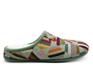 thies 1856 ® Motive Slipper vegan mint multi (W/M) from COILEX