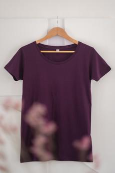 Aubergine T-shirt via Common & Sense