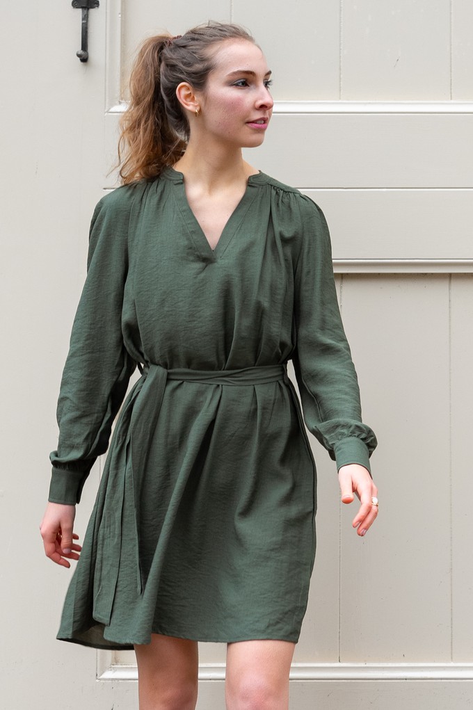 Little green dress from Common & Sense