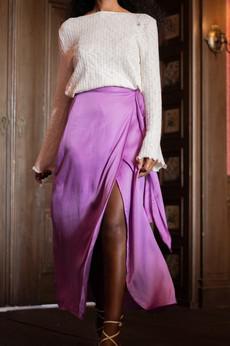 Amara skirt pink via Common & Sense