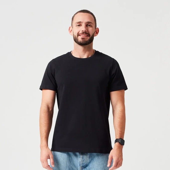 Heavy Jersey Premium T-Shirt -Black from COREBASE