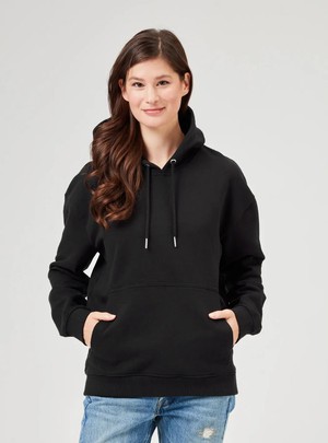 Hoodie - Unisex Oversized Fit - Black from COREBASE