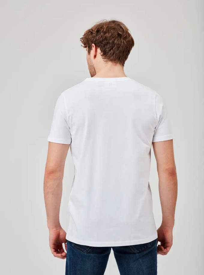 Double pack T-Shirt out of Organic Cotton - Brilliant White from COREBASE