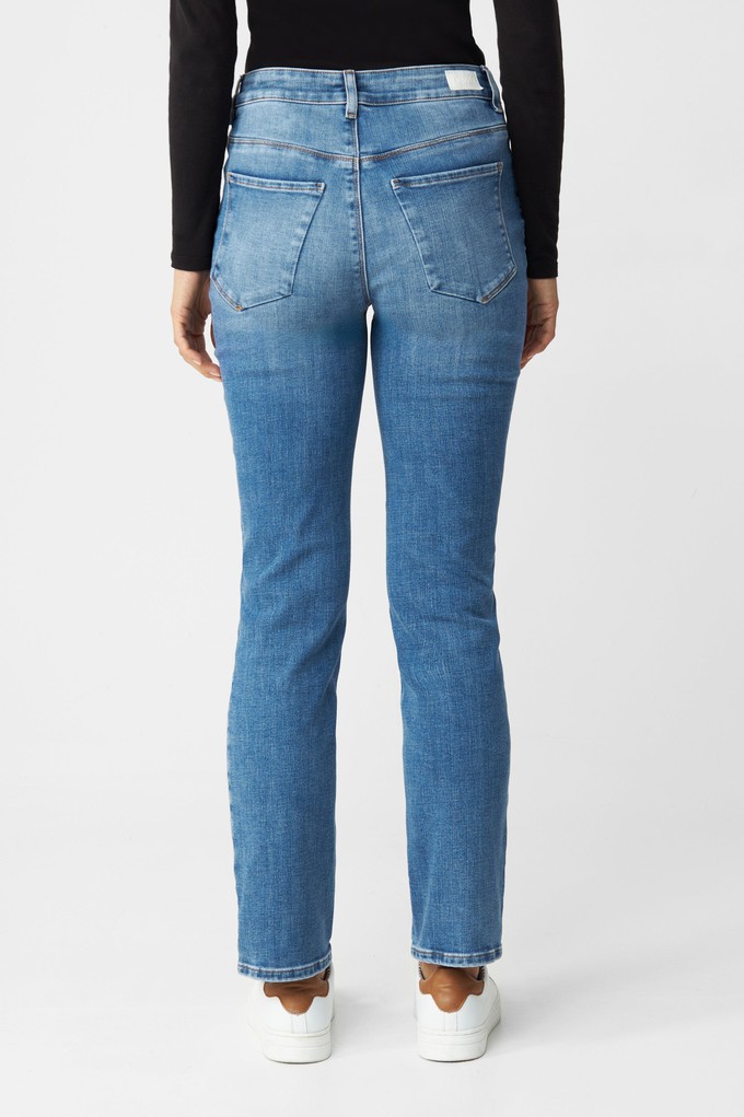 STELLAR Slim Comfortstretch - Classic - Faded Blue from DAWN Denim