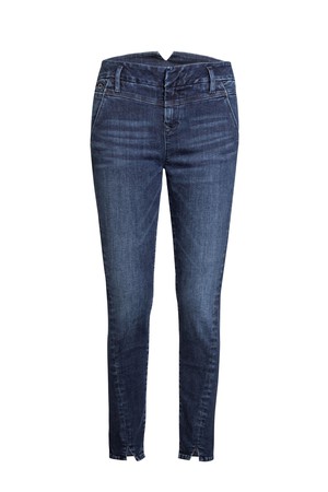 SUN UP Skinny Powerstretch - Design Details - Dark Blue from DAWN Denim