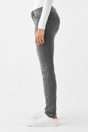 MID SUN Slim Comfortstretch - Basic - Medium Grey from DAWN Denim