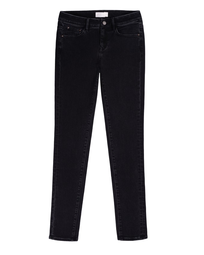 MID SUN Slim Comfortstretch - Basic - Black Denim from DAWN Denim