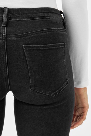 MID SUN Slim Comfortstretch - Basic - Black Denim from DAWN Denim