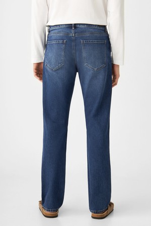 DUSK Regular Straight Minimal Stretch - Classic - Dark Blue from DAWN Denim