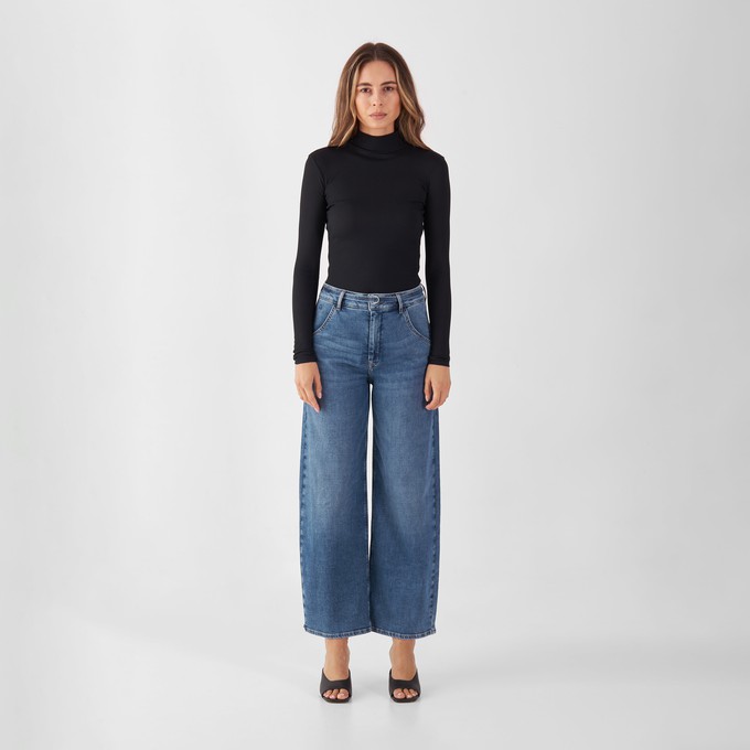 BLINK Wide Barrel Soft Denim - Classic - Vintage Blue from DAWN Denim