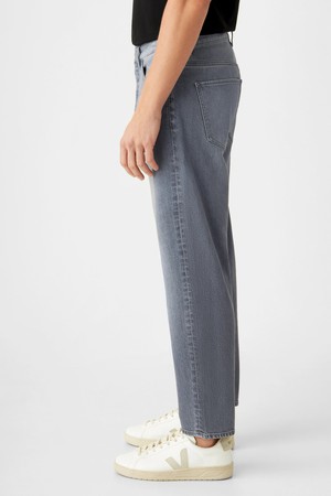 RISE Relaxed Tapered Minimal Stretch - Basic - Medium Grey from DAWN Denim