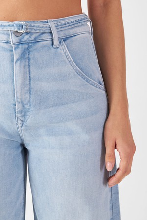 BLINK High Waist Wide - Light Blue from DAWN Denim