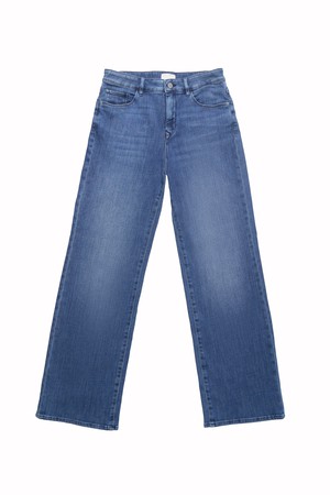 DEW Flared Soft Denim - Classic - Medium Blue from DAWN Denim