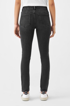 SUN UP Skinny Powerstretch - Basic - Black Denim from DAWN Denim