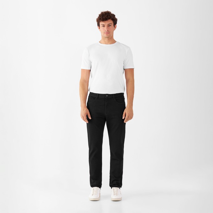 MORROW Soft Stretch - Slim - Black from DAWN Denim