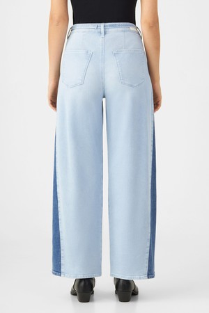 BLINK High Waist Wide Cropped - Two Tone from DAWN Denim