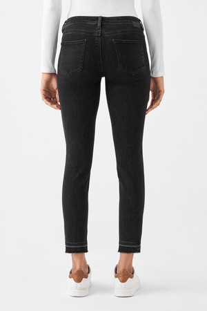 MID SUN Slim Comfortstretch - Design Details - Black Denim from DAWN Denim