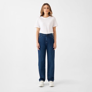 DAWN Wide Straight Non-Stretch - Minimal - Dark Blue from DAWN Denim