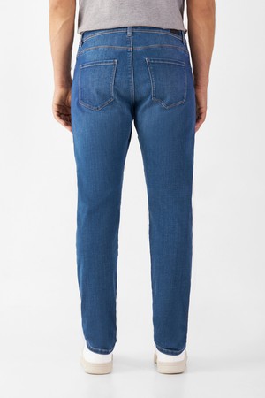 MORROW Soft Stretch - Slim - Medium Blue from DAWN Denim