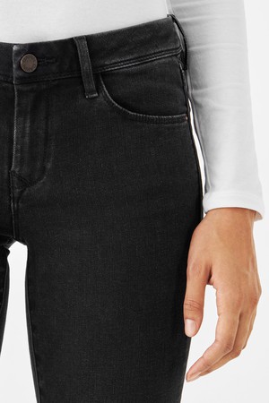 MID SUN Slim Comfortstretch - Basic - Black Denim from DAWN Denim