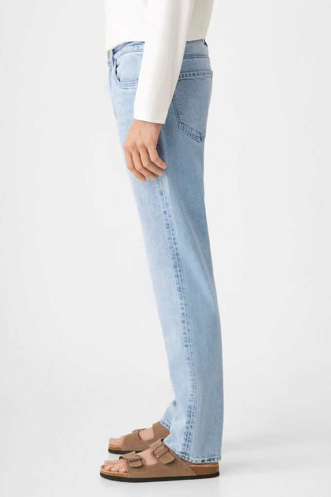 DUSK Regular Straight Minimal Stretch - Classic - Bright Blue from DAWN Denim