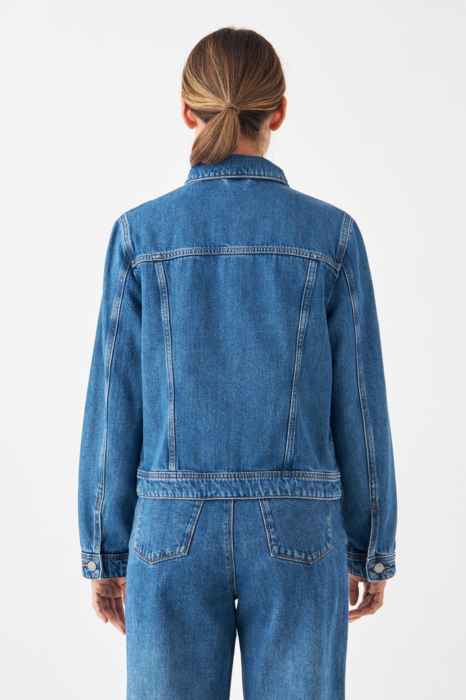 CALLISTO Jacket Non-Stretch - Classic - Medium Blue from DAWN Denim