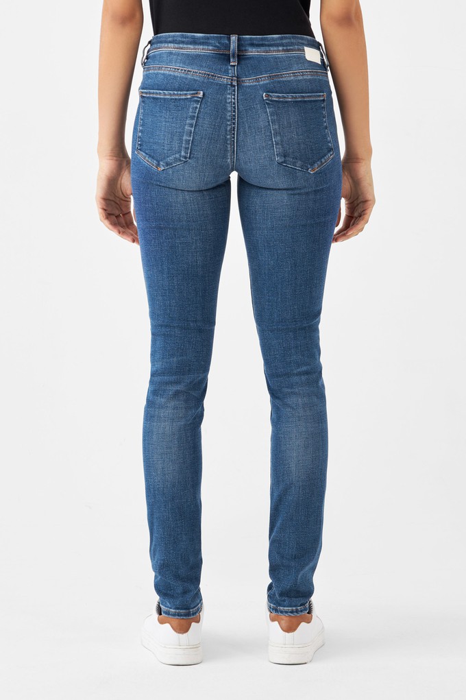 MID SUN Slim Comfortstretch - Basic - Medium Blue from DAWN Denim