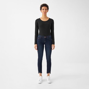 MID SUN Slim Comfortstretch - Design Details - Dark Blue from DAWN Denim