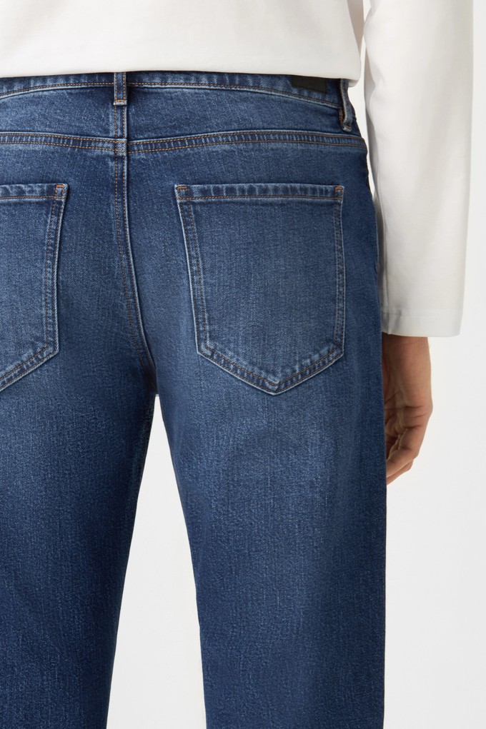 DUSK Regular Straight Minimal Stretch - Classic - Dark Blue from DAWN Denim