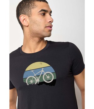 GREENBOMB •• T-shirt Bike Downhill Guide | Black from De Groene Knoop