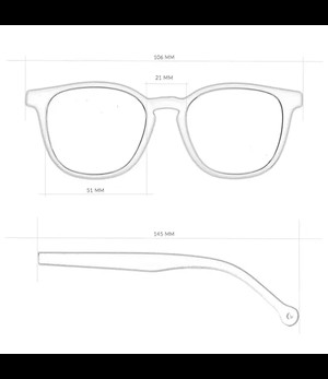 PARAFINA •• Ruta | RECYCLED RUBBER Eco friendly Sunglasses from De Groene Knoop