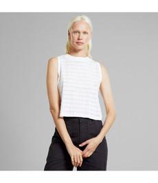 DEDICATED. •• Top Namsos Lace | White via De Groene Knoop