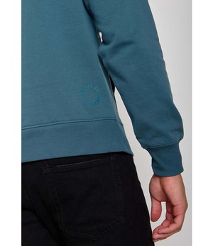 GREENBOMB •• Hoodie Joy Nature Wood Camp | Blue Stone from De Groene Knoop